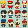 Образовательные строительные блоки Lele Brothers: Пазл-игрушка King of Fighters Модель Ягами для детей