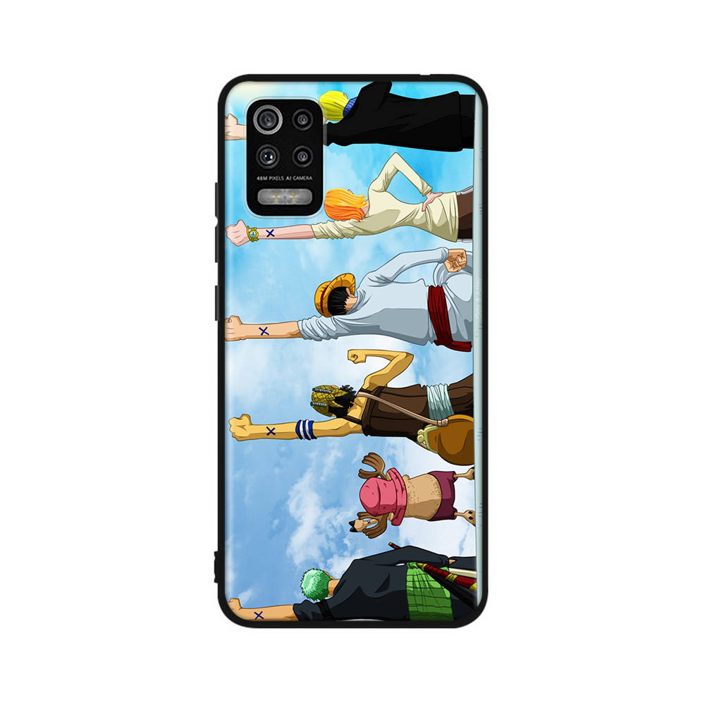 Чехол DT5 One Piece Member для Xiaomi Poco X6 X4 M5 M6 F5 F6 C65 C55 C50 C51 C40 Redmi Note 7 8 14C A3X 13C 12C 11 10A 9C Pro, черный мягкий чехол