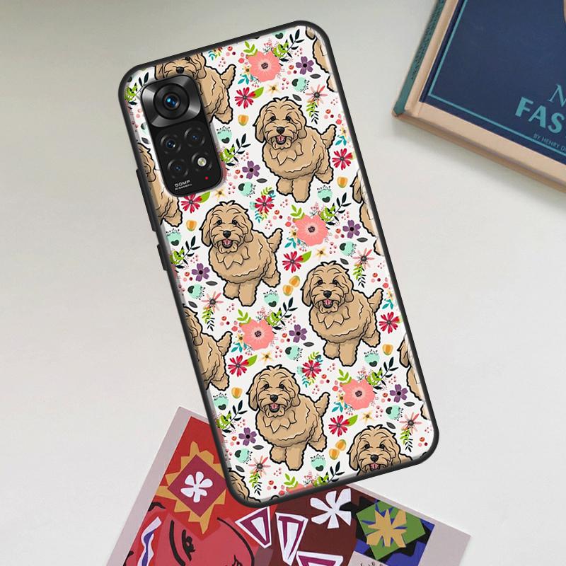 Cartoon Poodle Dog Case For Xiaomi Redmi Note 14 13 12 11 9 10 15 Pro Plus Redmi 15 15C 14C 13C 12C 10C Cover