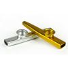 Fashion Gift Aluminum Silver Kazoo Flute Harmonica 5 Pcs Diaphragm Metal