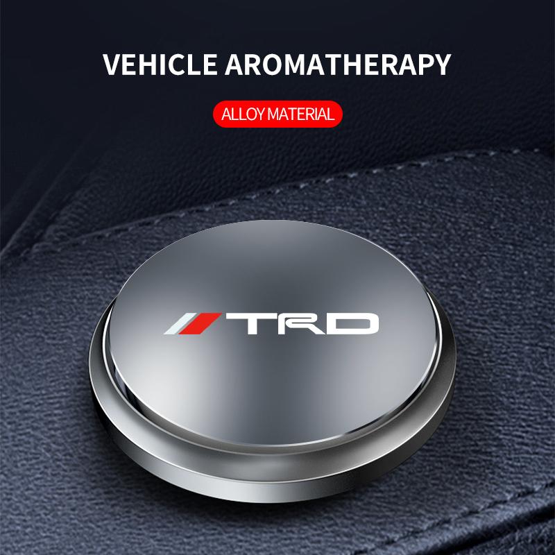 Automotive Air Freshener Essential Oil Diffuser Accessories for Toyota TRD GR Corolla Camry Chr Rav4 Yaris Hilux Prius Avensis