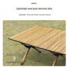 Jundingying Portable Aluminum Alloy Roll-up Camping Table