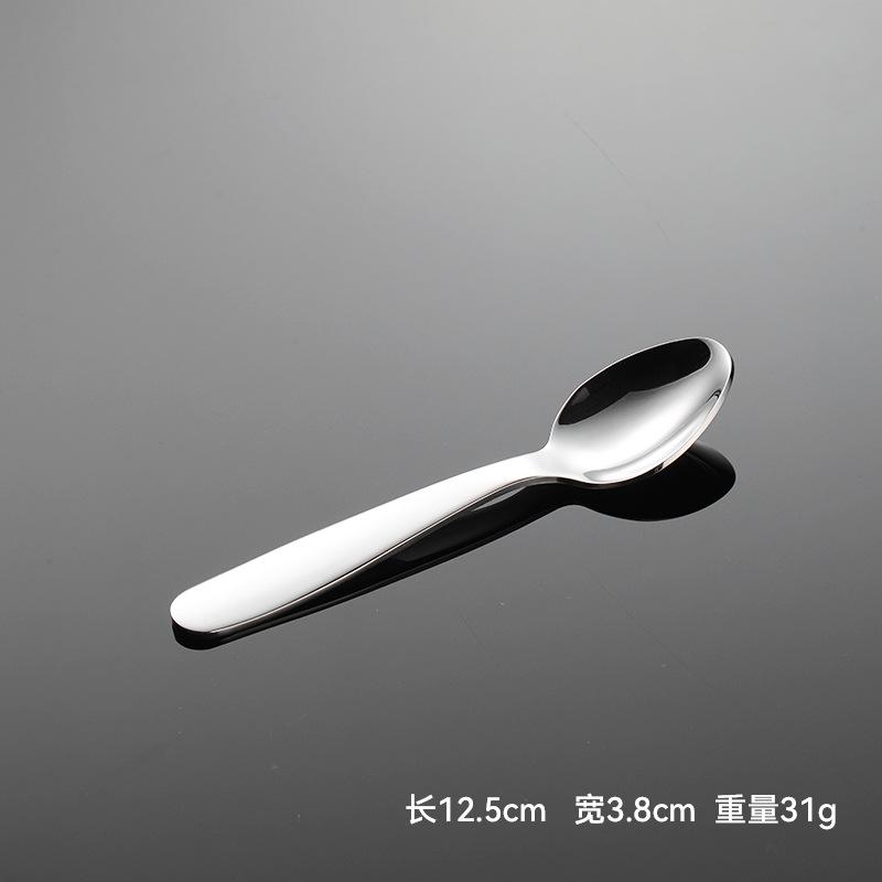 Детские ножи, вилки, ложки из нержавеющей стали 304, столовые приборы в западном стиле, подарок на день рождения для детей, набор из маленькой ложки и вилки