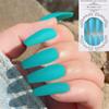 24Pcs/Set Matte Full Cover Manicure Nail Tips False Nails Ballerina Nail Coffin Fake Nail