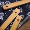 1/3pcs30cm wooden non-stick spatula Spatula Rice spoon Long handle unpainted bamboo spatula household kitchen