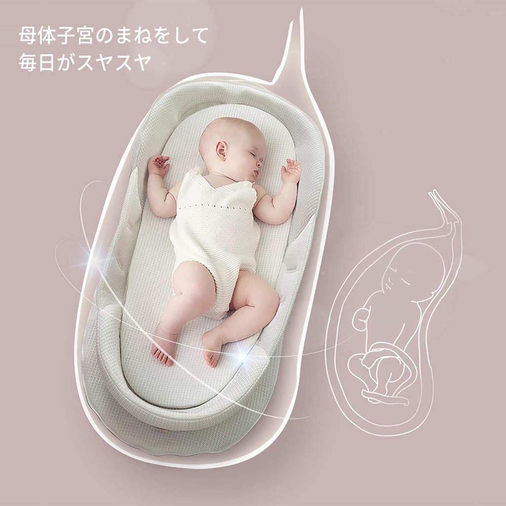 Bebamour Simple Portable Height машинная стирка [Baby Amour] Детская кроватка, складная, кровать-в-кровати, совместный сон, кровать, новорожденный, детская кроватка, дышащая, регулируемая,