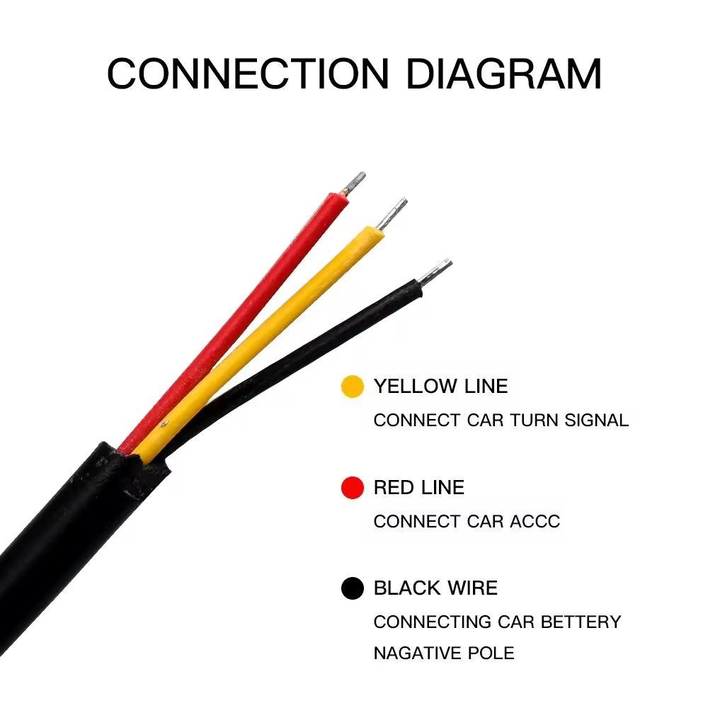 12 В светодиодная лента дневного света, гибкая водонепроницаемая фара, указатель поворота, желтая лампа, декоративные фары для вождения автомобиля, DRL, 2 шт.
