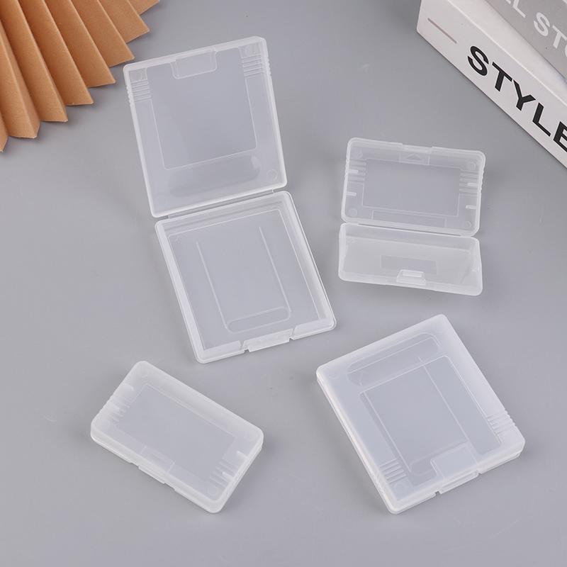 5 шт. Прозрачный кейс для игрового картриджа для Gameboy Advance Gba Gbc Пластиковая пылезащитная коробка-крышка для Gameboy Color Pocket