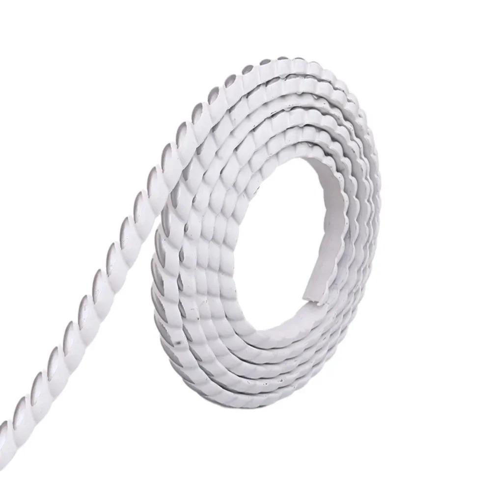 1 шт. 1/2/3 метра DIY Декоративная Покрашиваемая Настенная Плинтусная Лента Самоклеящаяся Гибкая Молдинговая Отделка Снимай и Клей ПВХ Панельная Лента