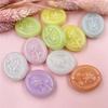 Creative 23.3*27.7mm Fashion Rose Flower Beads Acrylic DIY Jewelry Accessories Charms For Bracelet Necklace Making Pendants 10Pcs  Accessories