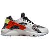 Nike Детские кроссовки Huarache Run SE GS Doodle White Summit-White Picante-Red DV2243-100