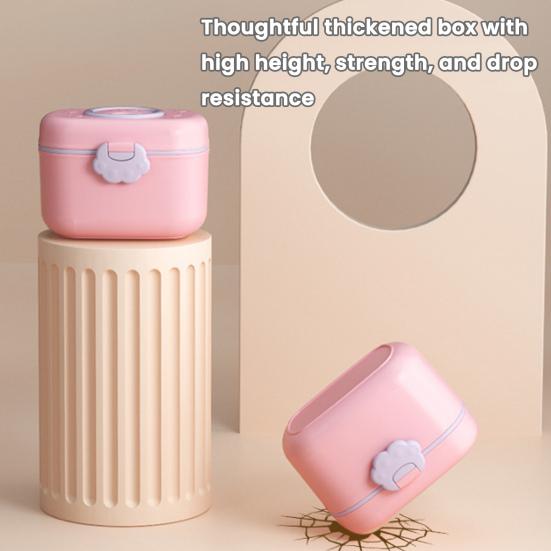 380/550 мл Портативная коробка для хранения молочной смеси Герметичный диспенсер для детских смесей Уличный дорожный герметичный контейнер для хранения еды и перекусов