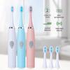 Soft Bristle Sonic Electric Toothbrush Effective Oral Care Whitening Toothbrush  Family Set