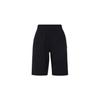 Training Series Solid Color Logo Mid Waist Straight Casual Woven Shorts Men Shorts Basic-Black 152337528-4