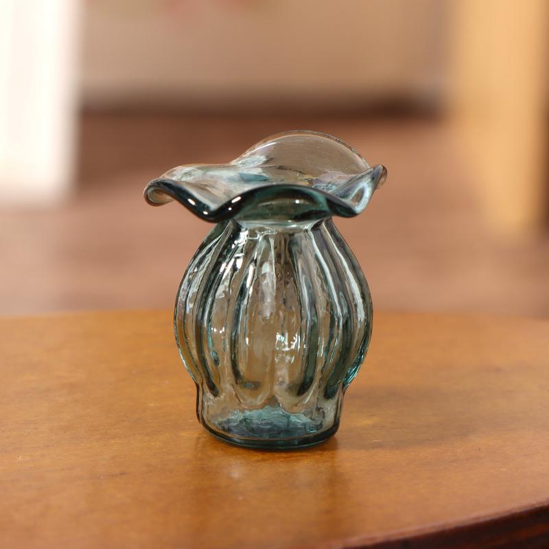 1:12 кукольный домик, миниатюрная стеклянная ваза, цветочная композиция, цветочный горшок, банка для хранения, садовый Рождественский декор дома