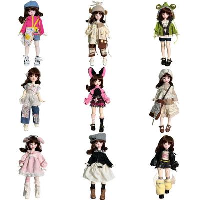 Кукла BJD 11,8 дюйма, размер 30 см, набор одежды для кук, милая одежда, одежда для кукол своими руками, DIY-проекты