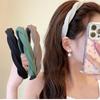 Solid Fabric Wrap Headband for Women Girls Sweet Elegant Headband Simple Hair Hoop Head Band Hair Ornament Fashion Accessories