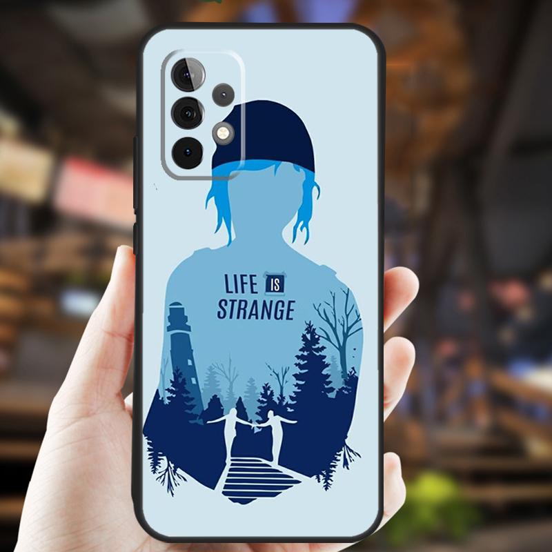 Чехол Life Is Strange для Samsung Galaxy A15 A35 A55 A53 A33 A13 A36 A56 A26 A16 A22 A32 A52 A54 A34 A05 A06