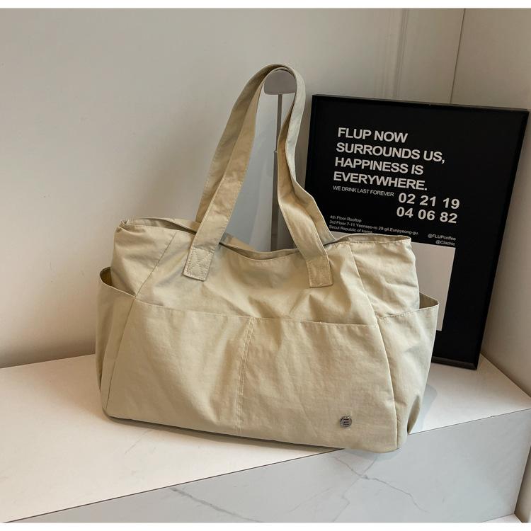 Casual Bag Women'S Large-Capacity Shoulder Bag Large Bag Japanese Light Wind Casual Portable Student Schoolbag Commuter