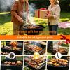Removable Head Electric Grill Brush 2-Speed Settings Rotating Barbecue Brush  Household