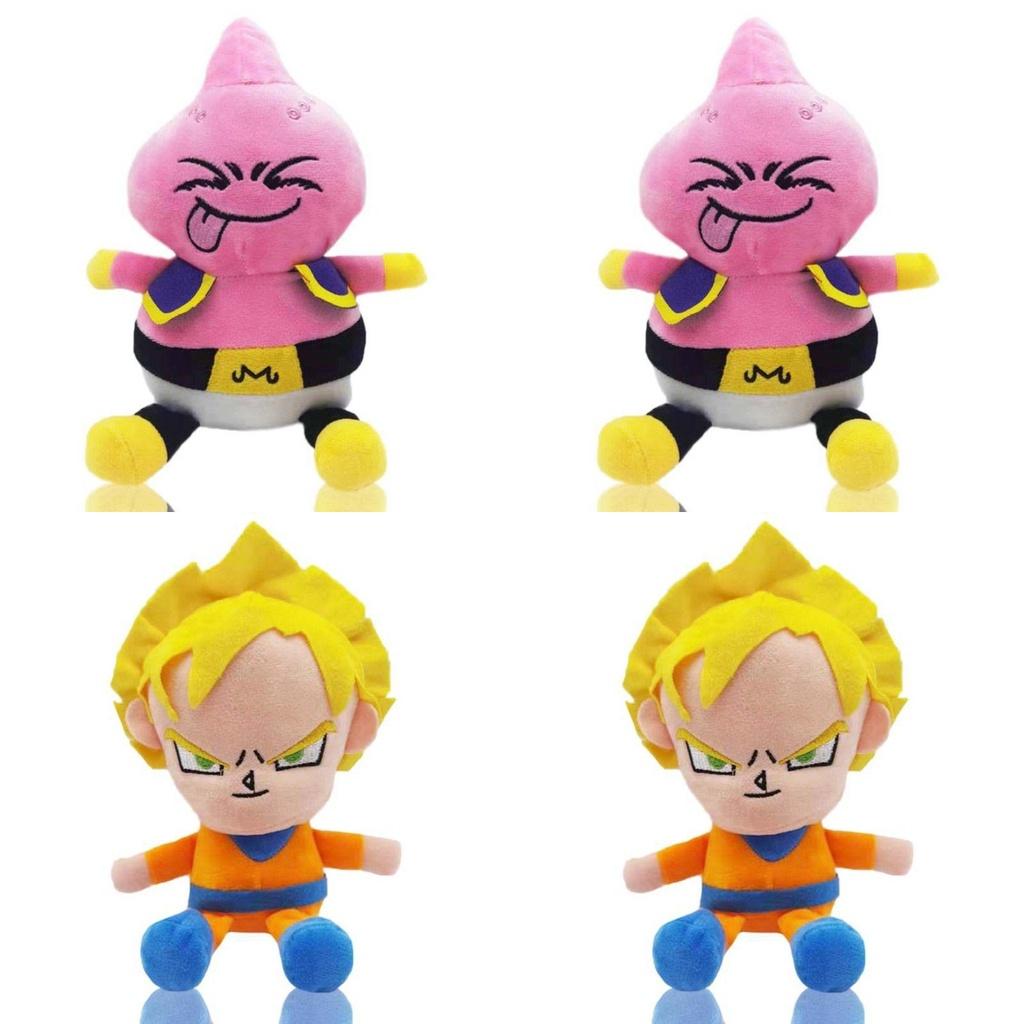 Очаровательные плюшевые игрушки Dragon Ball с Гоку, Гоханом, Пикколо и другими