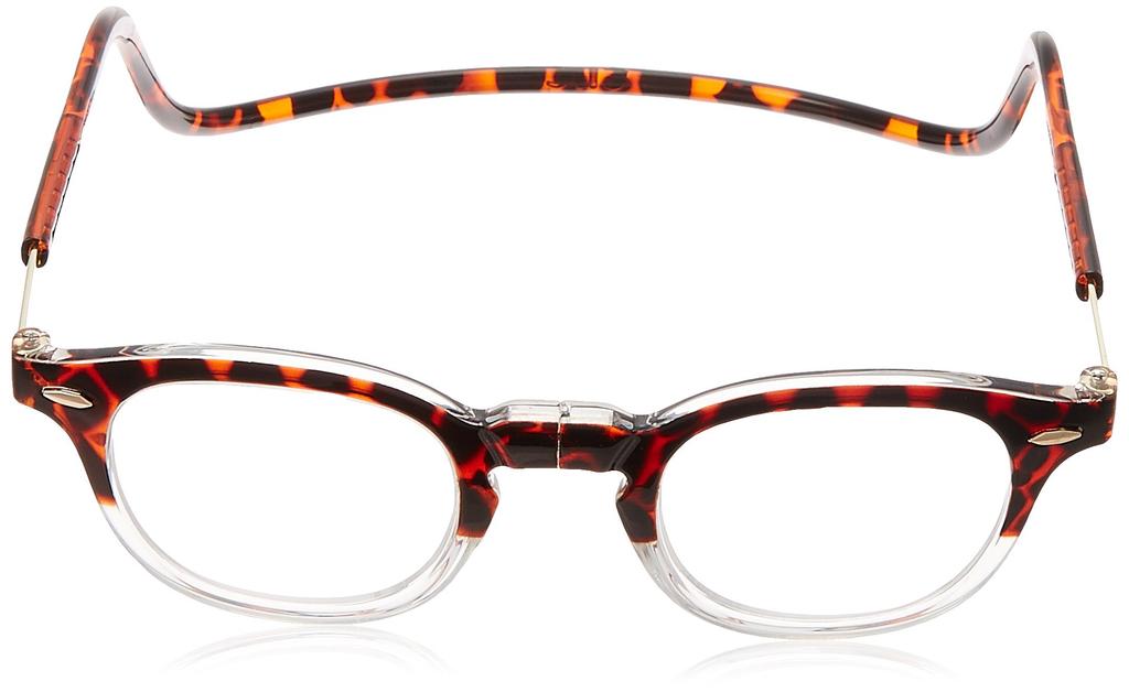 Винтажные очки для чтения Clic VTC (Нажмите Винтаж) Очки/Чтение Totois/Прозрачные +2.00