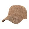 Hollow Out Blocks Sun Hat Adjustable Baseball Hats Fashion Bonnet  for Leisure Outdoor