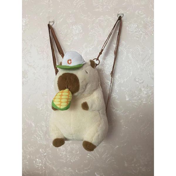 Плюшевый рюкзак Капибара Kawaii, модная плюшевая кукла, меховая сумка, детская сумка, мини-рюкзак, сумки, подарки для подруги
