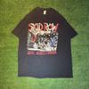 Винтажная футболка SKID ROW Skids Across Canada 1989 г. Размер XL, подходит на L, унисекс