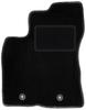 Матовый черный коврик для водителя для: Toyota Avensis III T27 универсал, седан, лифтбек (2009-2013)