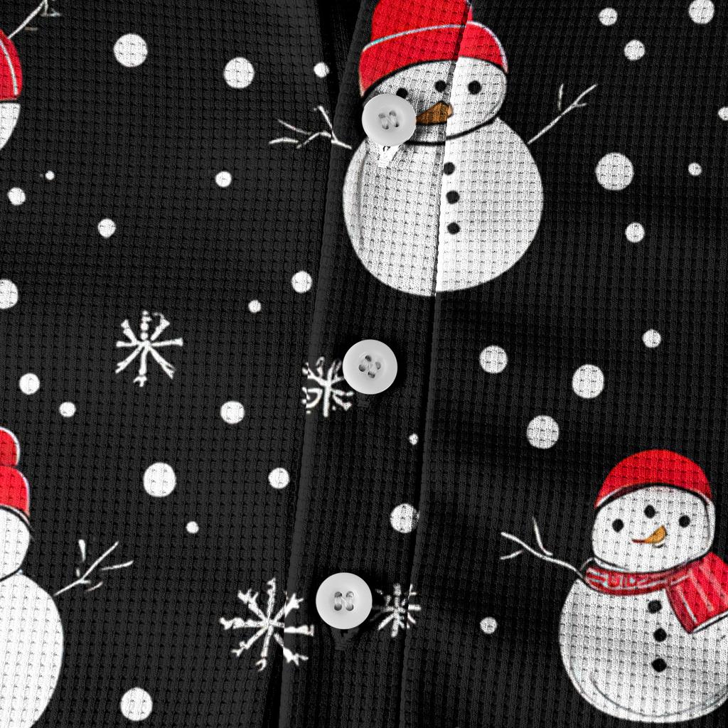 Men's Loose Casual Button Down Collar Long Sleeve Top