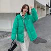 Keep Warm Women's Loose-Fit Korean-Style Short Cotton-Padded Jacket Baseball Coat