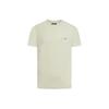A.P.C. Crew Neck Letter Short Sleeve T-Shirt Men Tops Green COFBT-H26380-PKC