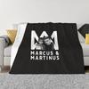 Логотип Marcus Martinus Плед Покрывала для кроватей Большие декоративные кровати Fluffys Одеяла класса люкс