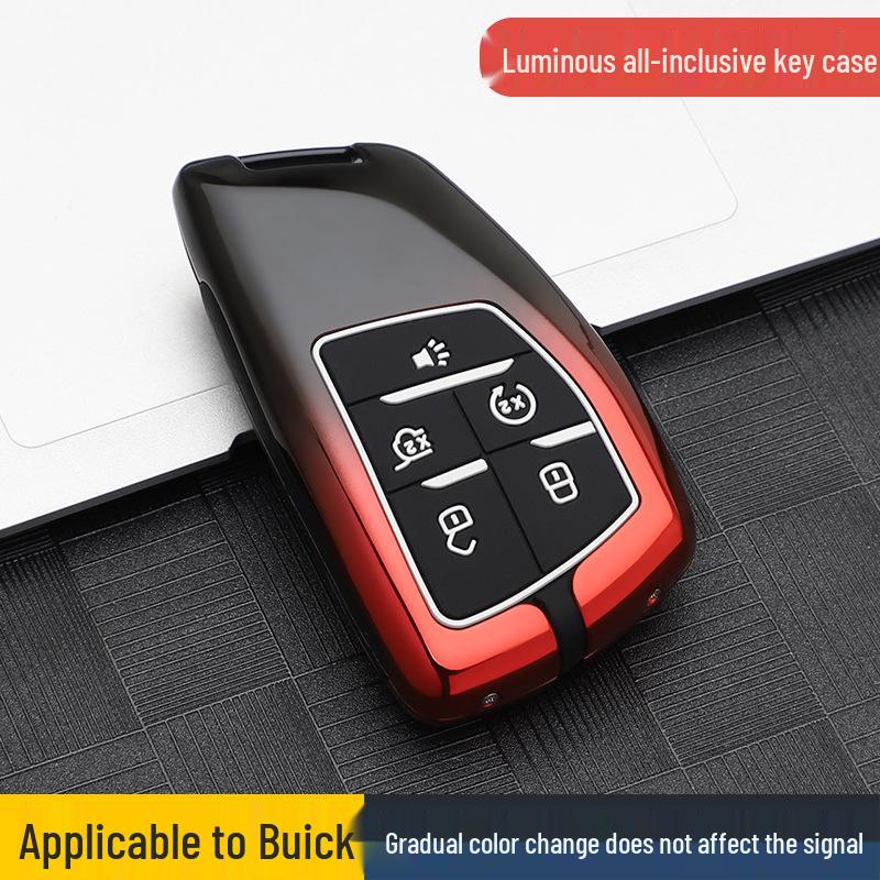 Buick Encore-S Key Case: Fashionable Car Key Bag with Buckle and Remote Shell Design