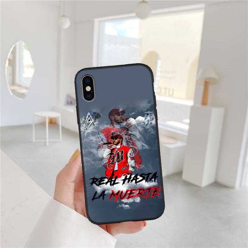 LO11 Anuel AA Soft Shell Phone Case for Redmi Note 10 11 12 Pro Max 10S 10C 10T 11A 11S 12S 12C