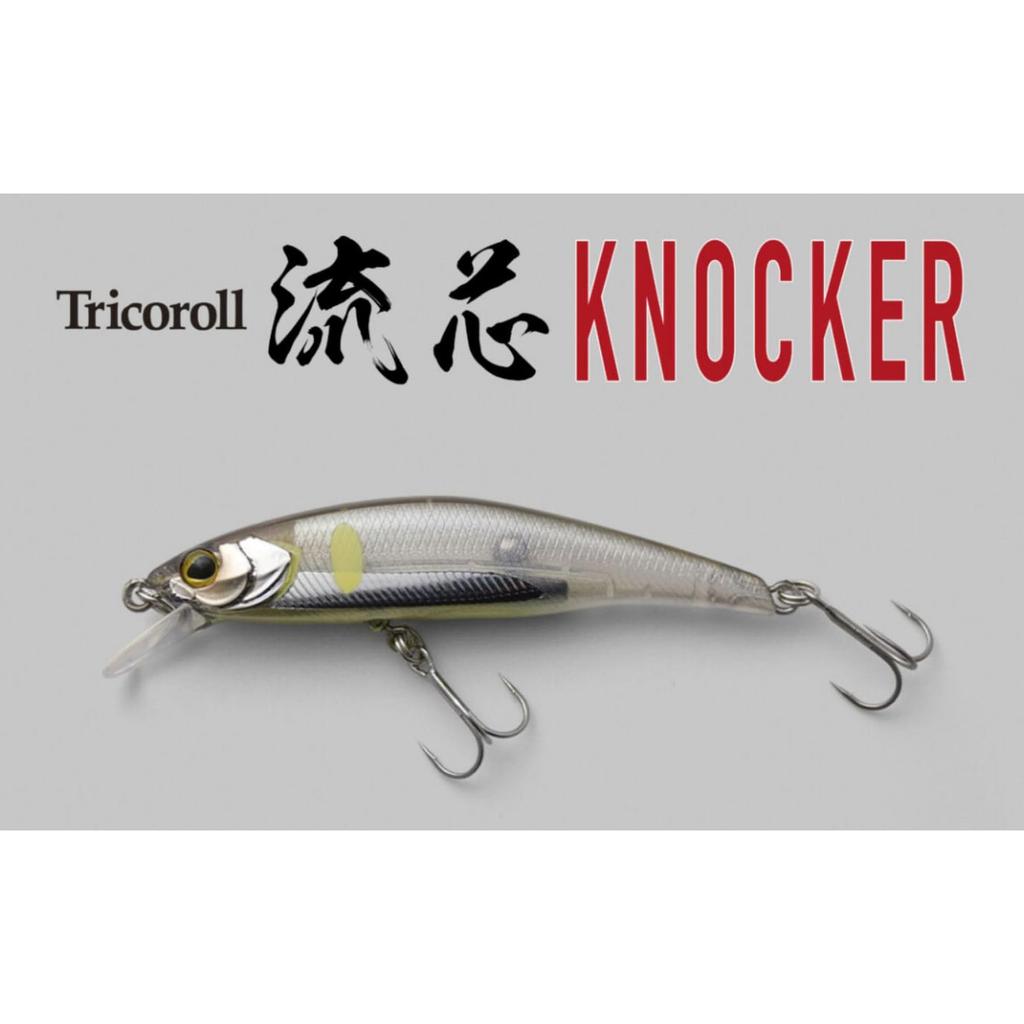 [JACKALL] Timon Tricolore Ryushin Knocker 53HW Trout Minnow Lime Yamame