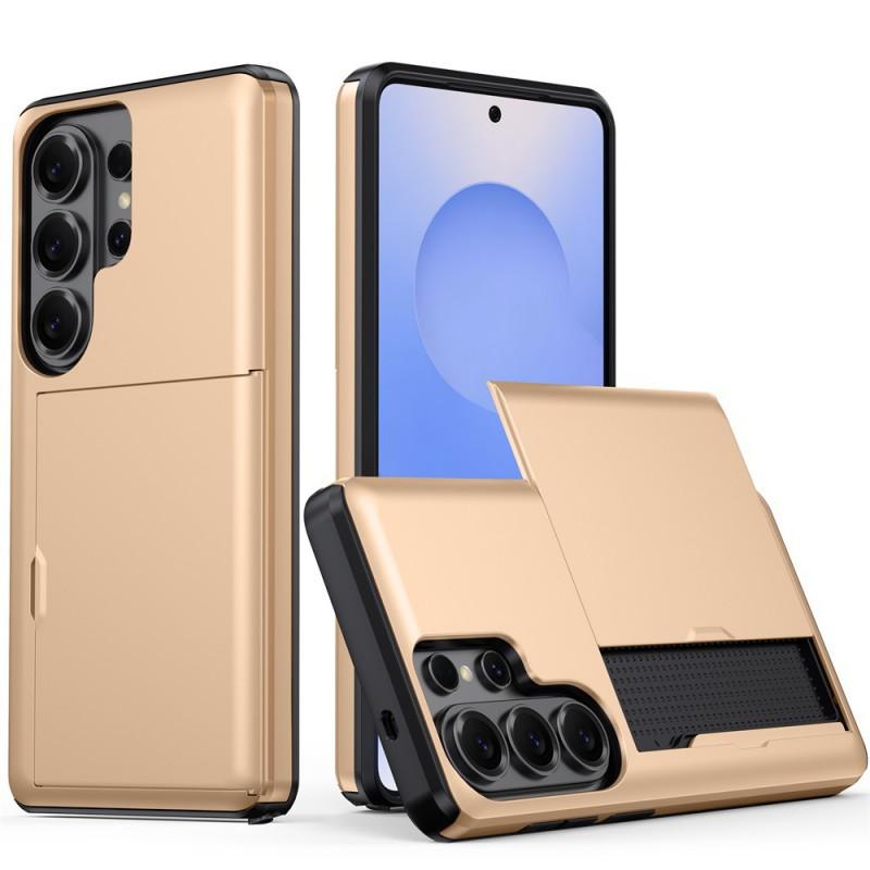 Подходящий чехол для телефона S26Ultra S25FE Слайдер Кошелек для карт Слот A57/A37 Ударопрочный Защитная крышка