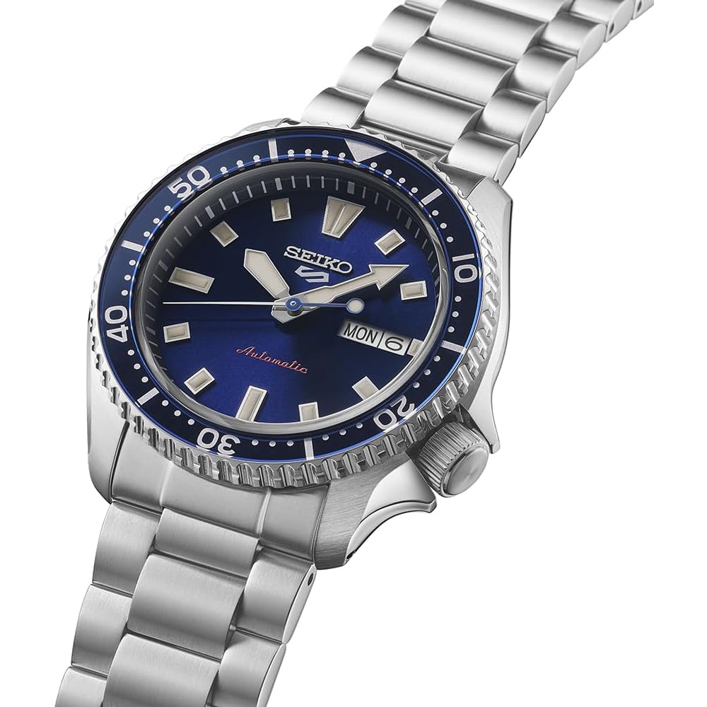 [Часы Seiko] 5 Sports SBSA303 Мужские часы, Механические с автоподзаводом, Сделано в Японии (с ручным заводом), Календарь даты и дня, серия SKX