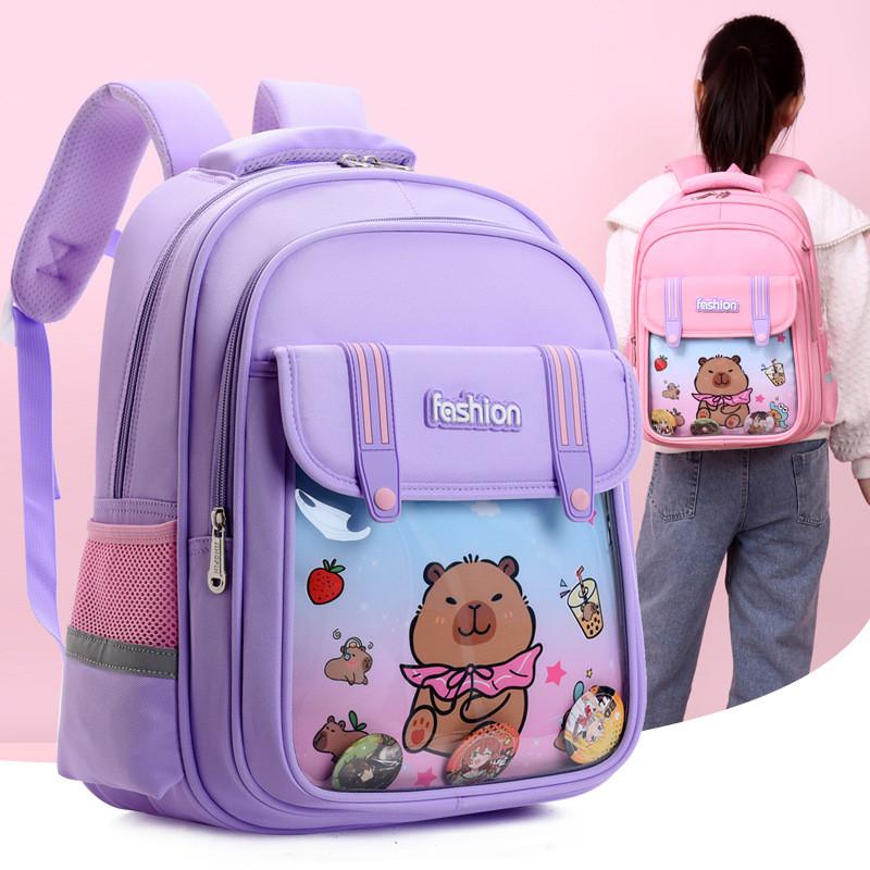 And Stylish Playful Capybara Themed Childrens Backpack Perfect For Boys And Girls Use School