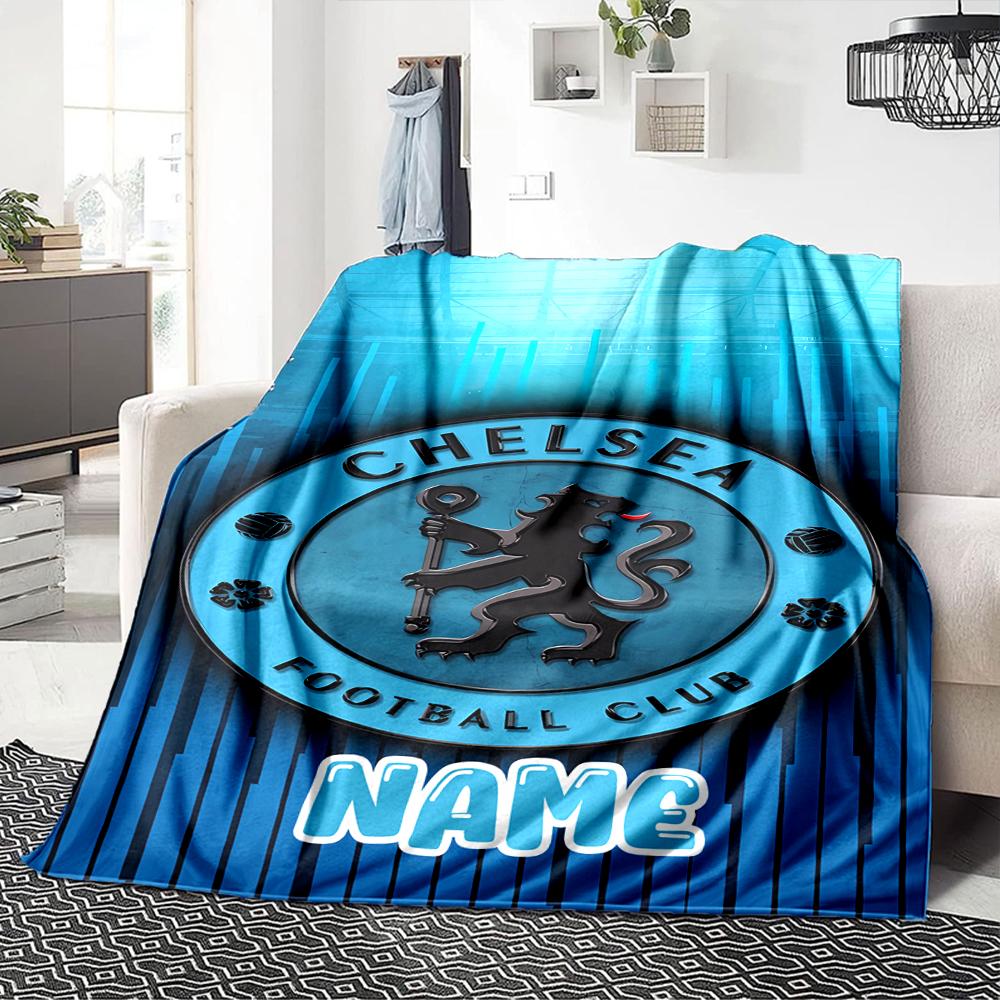 Custom Name Lion'S Pride Emblem Party Blanket For Couch Bed Plush Cozy Fuzzy Blanket Super Soft Warm Blankets For Fall And Winter 0916229