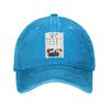 Friend TV Show Washed Denim Cap Casual Baseball Caps Adjustable Hat Summer Unisex Baseball Hats
