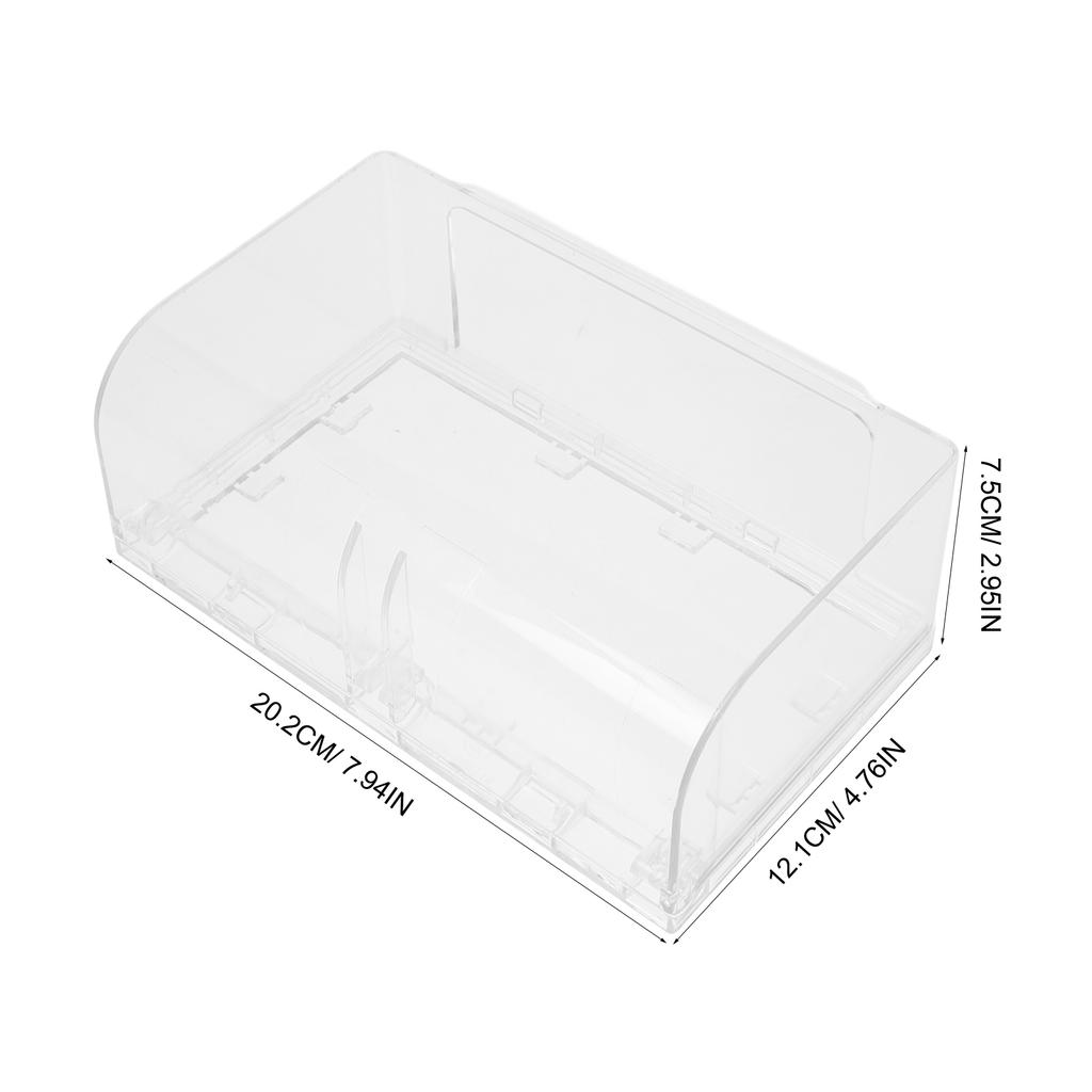 Waterproof Socket Protect Cover Dual Socket Cover Electrical Flip Wall-mounted Splash-Proof Box Switch Protect Bathroom Supplies