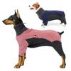 Fleece Dog Clothes Winter Warm Thicken Pet Jumpsuit for Small Large Dogs Windproof Soft Pullover Puppy Coat Outfit Adjustable