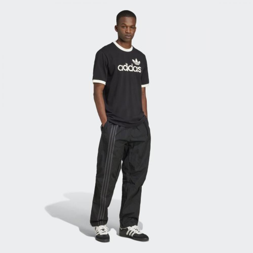 Adidas Korea Official Fashion Side Mesh Zip Pants Jd0051