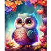 Рамка для рисования по номерам для стартовых наборов, милая сова, животные, поделки, фотографии, цифры для домашнего декора 40x50