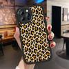 Slim Fashion Popular Tide Leopard Grain Leather Back Casing PU Leather Cover Phone Case for OPPO Reno Realme OnePlus