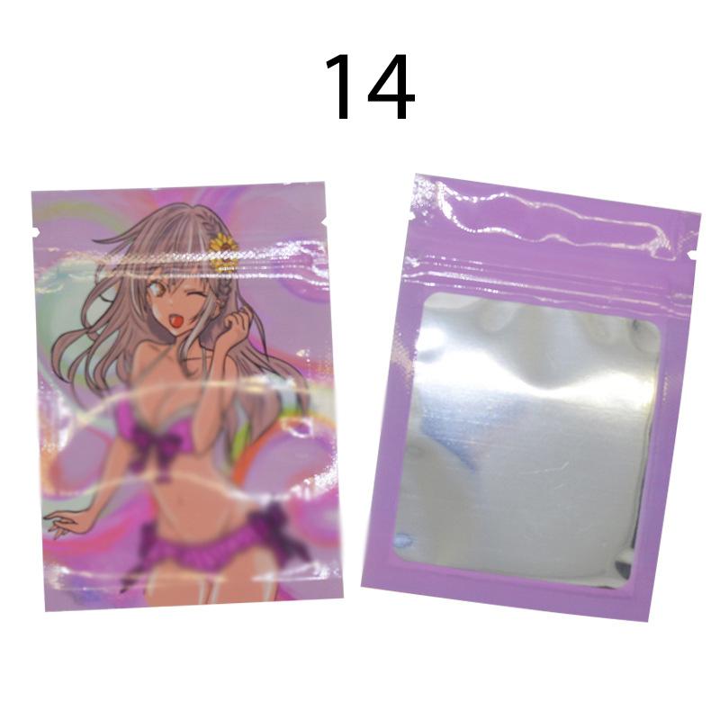 10 шт. самозапечатывающиеся пакеты, закрывающиеся маленькие конфеты, брелки, капсулы, упаковочные пакеты на молнии