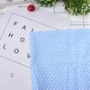 7Pcs Blue floral pattern Fabric Bundle Quilting Fabric  Hand quilt production