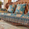 Jacquard Sofa Cover Armrest Towel Nonslip Couch Cushion Slipcover Home Decor Vintage Embroidery Sofa Protector Cover Living Room